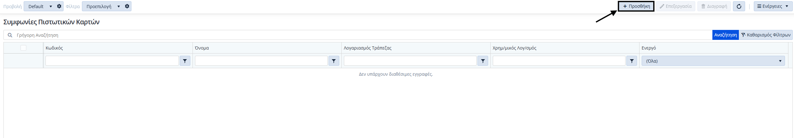 ΣΠΚ, Λίστα