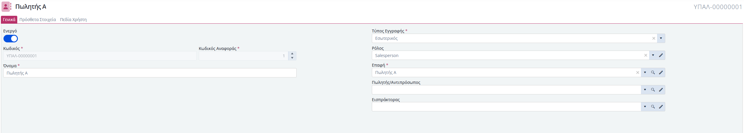 Εργαζόμενοι - Γενικά