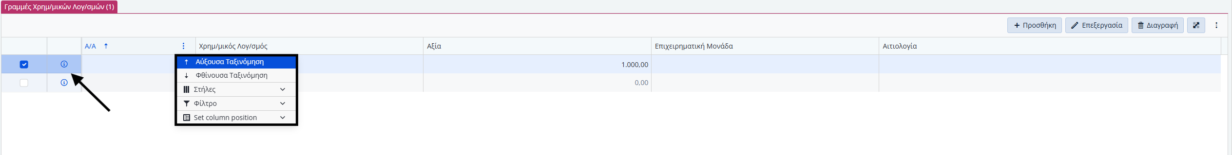 ΣΧΛ - Πληροφορίες Γραμμής